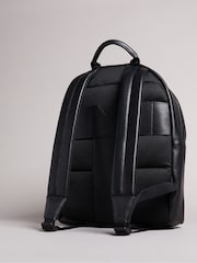 Ted Baker Black Esentle Striped Pu Backpack - Image 2 of 6