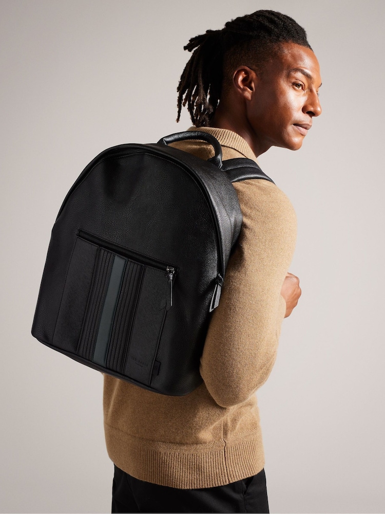 Sac à dos Ted Baker Esentle en PU rayé - Image 5 of 6