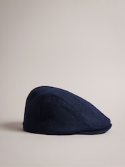 Ted Baker Blue Alfreds Flat Cap - Image 2 of 4