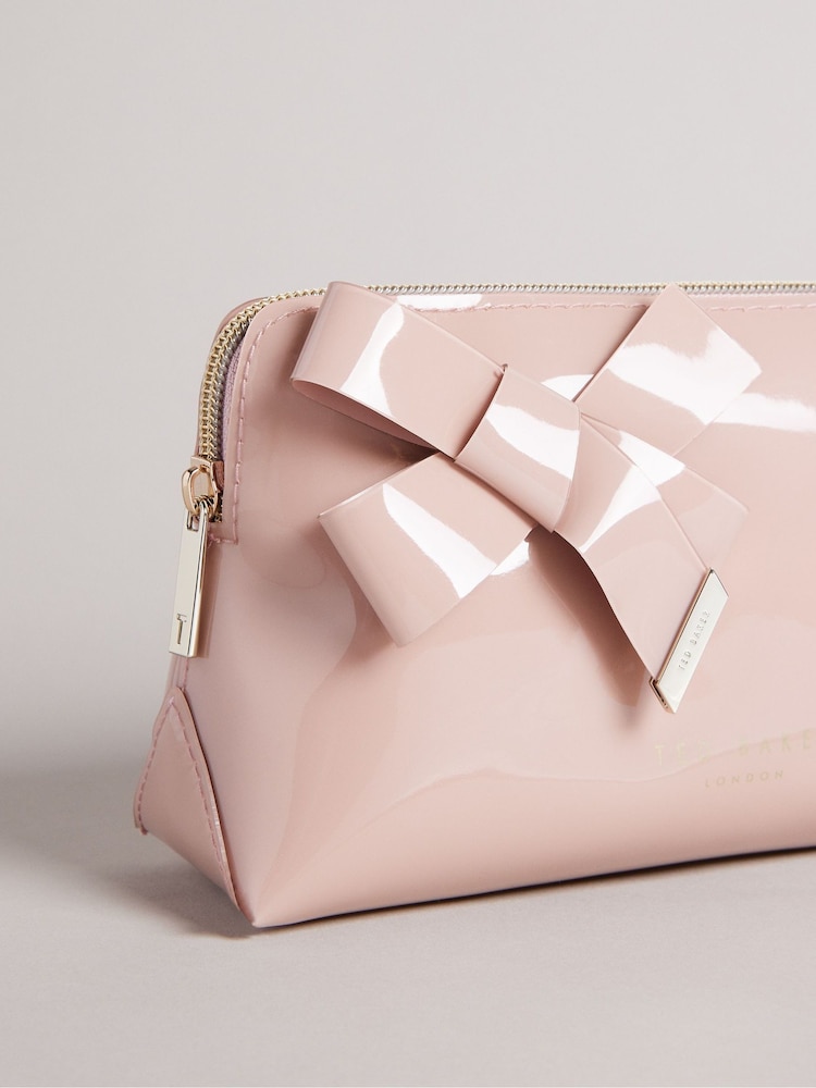 Ted Baker Pink Nicolai Knot Bow Makeup Bag - Image 3 of 5