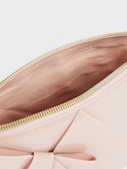 Ted Baker Pink Nicolai Knot Bow Makeup Bag - Image 4 of 5