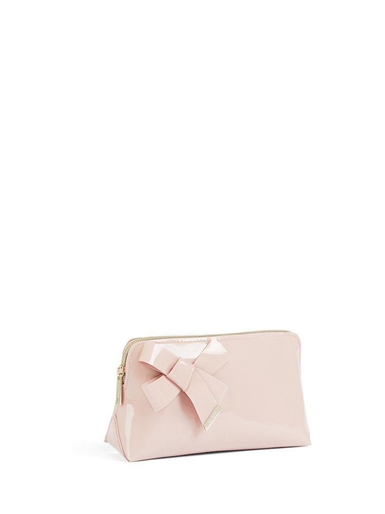 Ted Baker Pink Nicolai Knot Bow Makeup Bag - Image 5 of 5