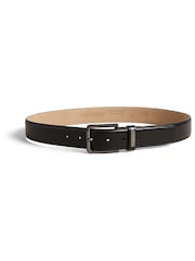 Ted Baker Black Wizerd Double Keeper Leather Belt - Image 1 of 5