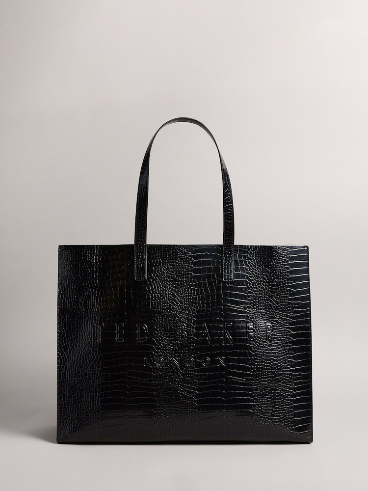 Buy Ted Baker Black Seacon Crosshatch Small Icon Bag from the Next