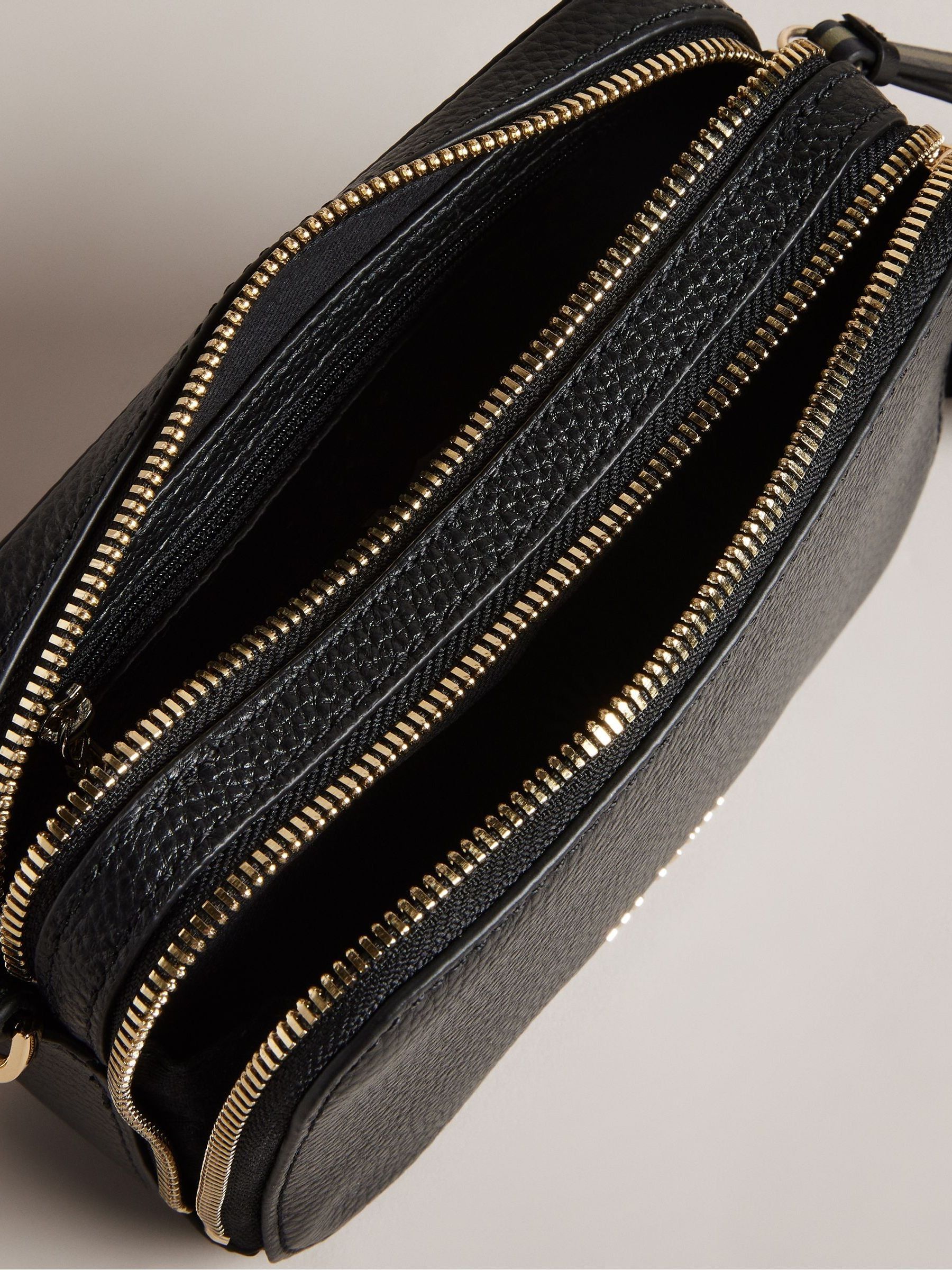 Ted baker black crossbody bag sales