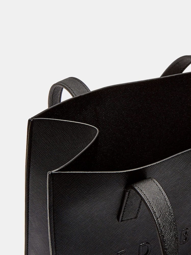 Ted Baker Black Mini Stunna Webbing Cross-Body Bag - Image 5 of 6
