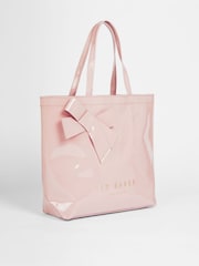 Ted Baker Pink Nicon Knot Bow Large Icon Bag - Image 1 of 4