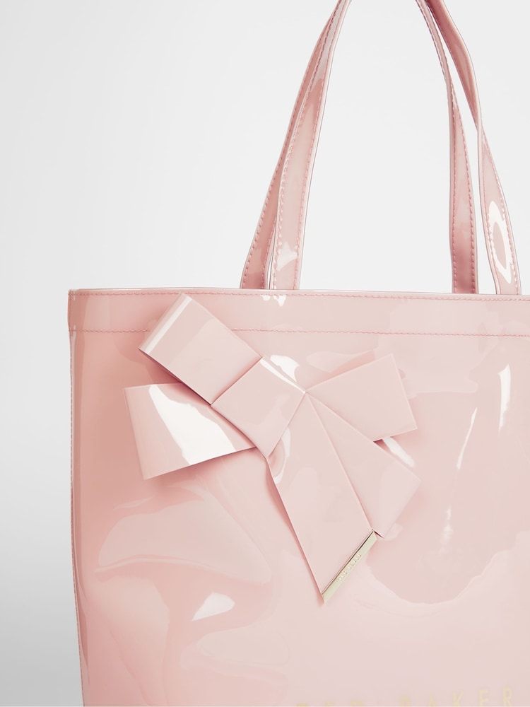 Ted Baker Pink Nicon Knot Bow Large Icon Bag - Image 3 of 4