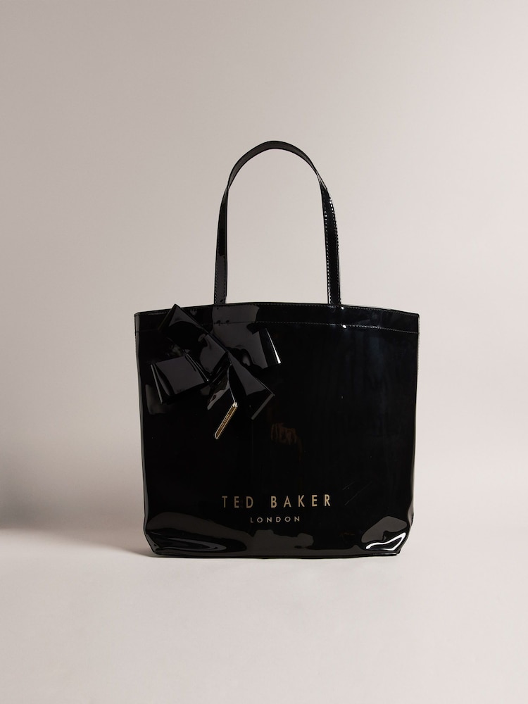 أسود - حقيبة مميزة كبيرة فيونكة عقدة Nicon من Ted Baker - صورة 1 من 5