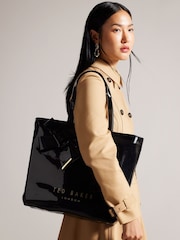 أسود - حقيبة مميزة كبيرة فيونكة عقدة Nicon من Ted Baker - صورة 5 من 5