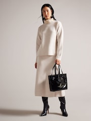 أسود - حقيبة مميزة صغيرة فيونكة عقدة Nikicon من Ted Baker - صورة 4 من 7