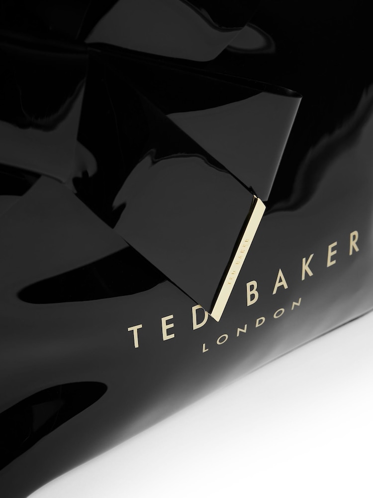 Ted Baker Black Nikicon Knot Bow Small Icon Bag - Image 5 of 7