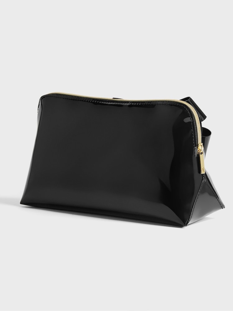Ted Baker Black Nicco Knot Bow Washbag - Image 2 of 4