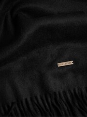 Ted Baker Black Stevenn Woollen Scarf - Image 3 of 4