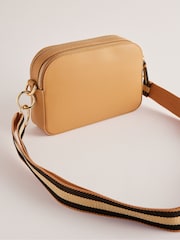 Ted Baker Nude Darcelo Branded Webbing Leather Camera Bag - Image 2 of 6