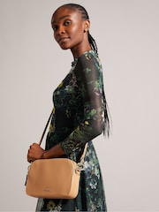 Ted Baker Nude Darcelo Branded Webbing Leather Camera Bag - Image 6 of 6