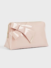 Ted Baker Pink Nicco Knot Bow Washbag - Image 1 of 4