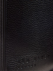 Ted Baker Black 100% Cotton Kaden Pu Webbing Document Bag - Image 8 of 8