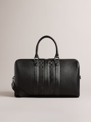 Ted Baker Black Waylin House Check Pu Holdall - Image 1 of 6
