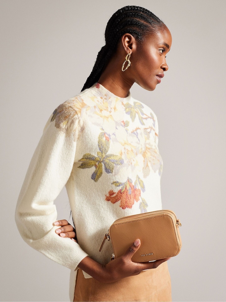 Ted Baker Nude Mini Stunna Webbing Cross-Body Bag - Image 1 of 6