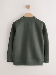 Khaki Smart Bomber Jacket (3-16yrs) - Image 3 of 5