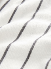 Cream 100% Cotton Texture Striped Shorts (3-16yrs) - Image 3 of 4