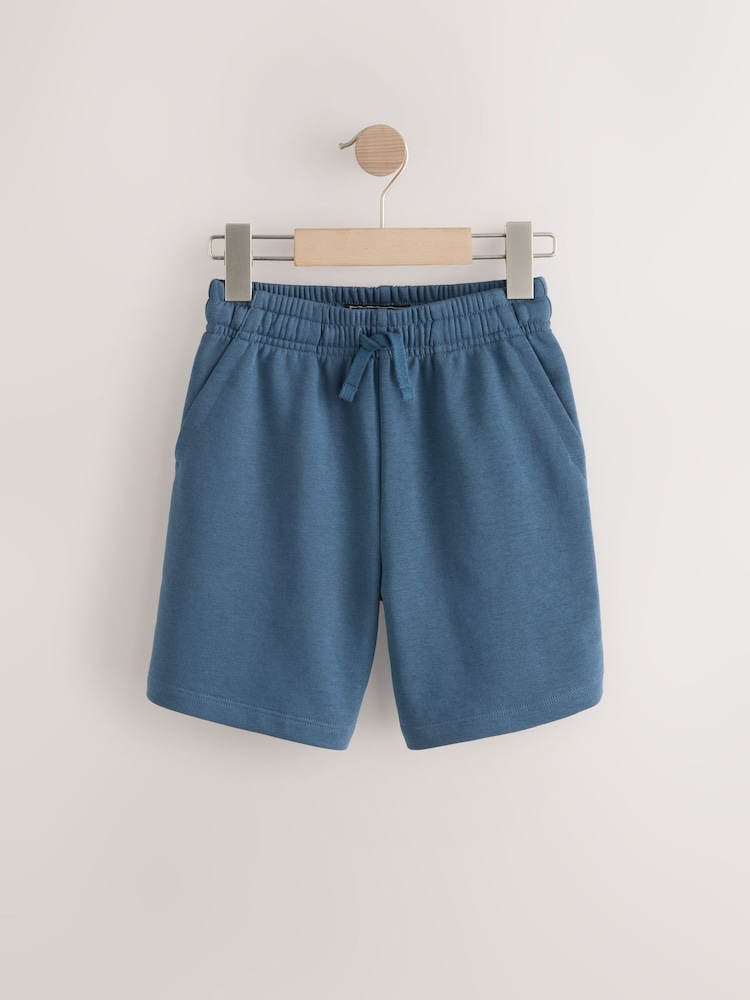 Blue Mid Sporty Fit Basic Shorts (3-16yrs) - Image 1 of 4
