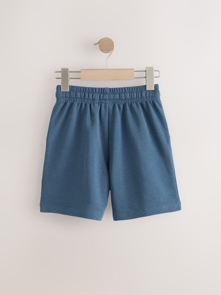 Blue Mid Sporty Fit Basic Shorts (3-16yrs) - Image 2 of 4