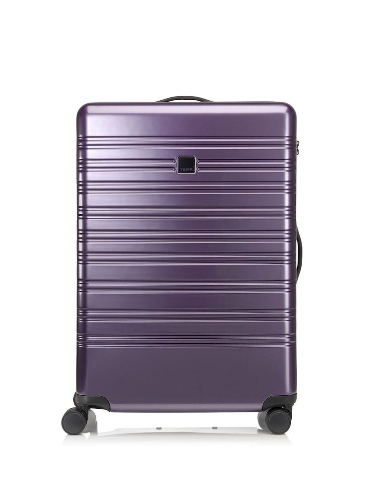 Tripp Purple Horizon Large 4 Wheel Travel Suitcase - Image 2 of 4