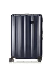 Tripp Blue Large Retro 4 Wheel Travel Suitcase - Image 2 of 4
