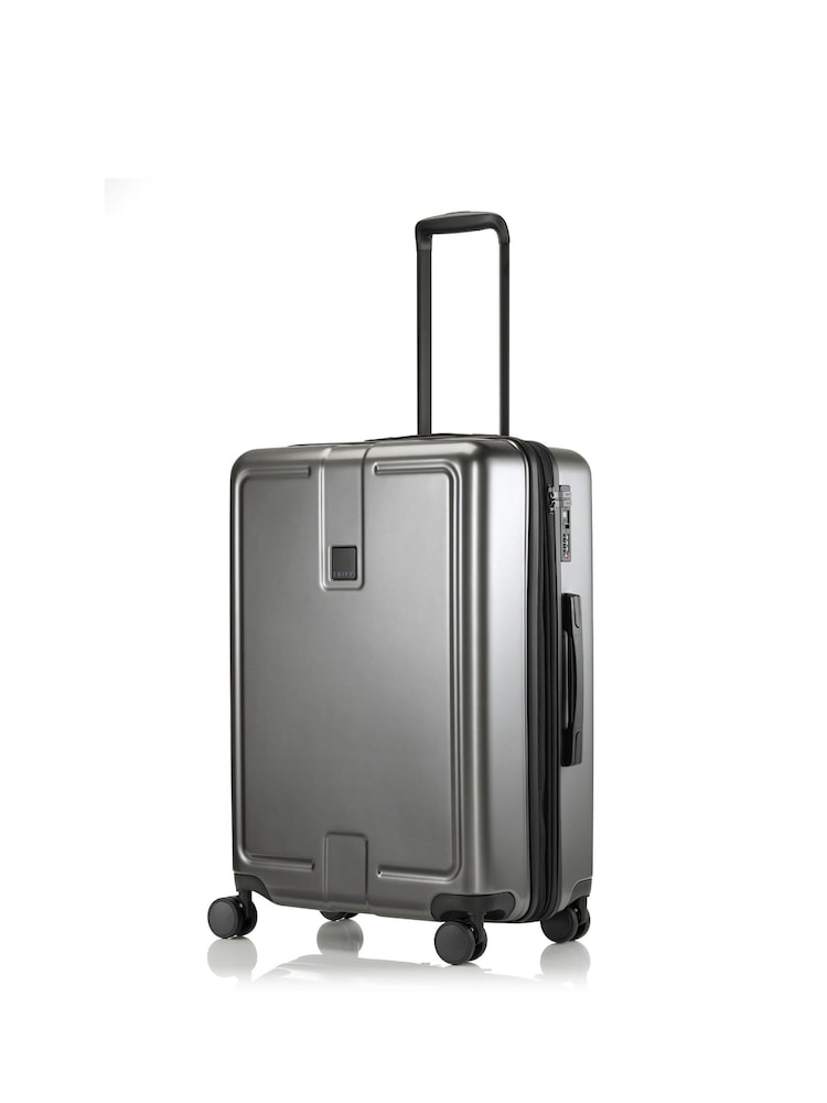 Tripp Silver Medium Pewter Evolve 69cm Suitcase - Image 1 of 5