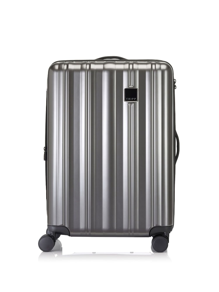 Tripp Silver Medium Evolve 69CM Pewter Suitcase - Image 1 of 4 Tripp Silver Medium Evolve 69CM Pewter Suitcase - Image 1 of 4
