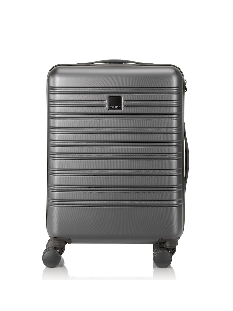 Tripp Grey Horizon Cabin DW Suitcase Graphite Emboss - Image 2 of 4 Tripp Grey Horizon Cabin DW Suitcase Graphite Emboss - Image 2 of 4