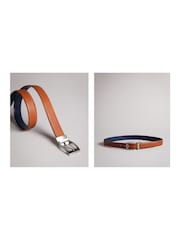 Ted Baker Brown Karmer Reversible Leather Belt - Image 5 of 5
