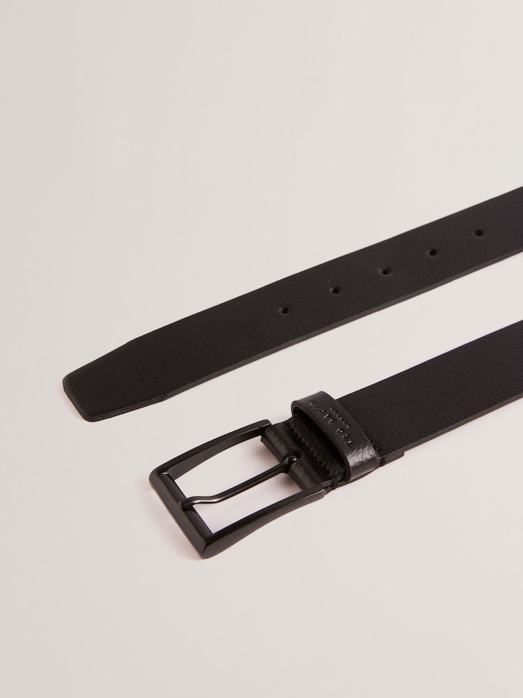 Ted Baker Black Lanvi Leather Belt - Image 3 of 3