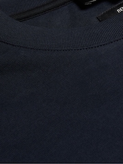 Ted Baker Blue Kornka 100% Cotton Relaxed Heavy T-Shirt - Image 5 of 7