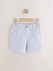 Blue Ticking Stripe Chinos Shorts (3mths-7yrs) - Image 5 of 8