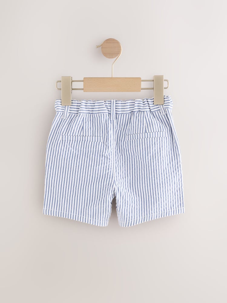 Blue Ticking Stripe Chinos Shorts (3mths-7yrs) - Image 6 of 8