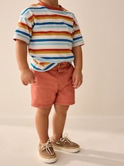 Rust Brown Chinos Shorts (3mths-7yrs) - Image 1 of 8