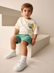 Green Chinos Shorts (3mths-7yrs) - Image 2 of 8