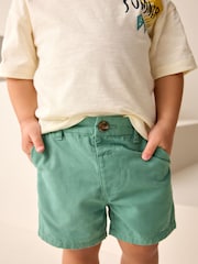 Green Chinos Shorts (3mths-7yrs) - Image 4 of 8