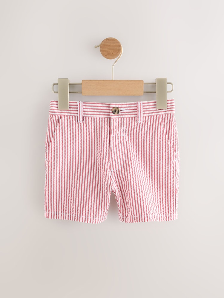 Bande rouge/blanche - Shorts Chinos (3 mois-7 ans) - Image 4 of 7