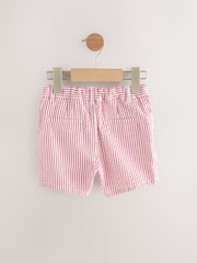 Red/White Stripe Chinos Shorts (3mths-7yrs) - Image 5 of 7