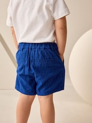 Blue Stripe Chinos Shorts (3mths-7yrs) - Image 3 of 8