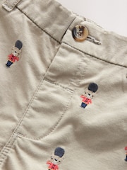 Stone Embroidered London Chinos Shorts (3mths-7yrs) - Image 6 of 7