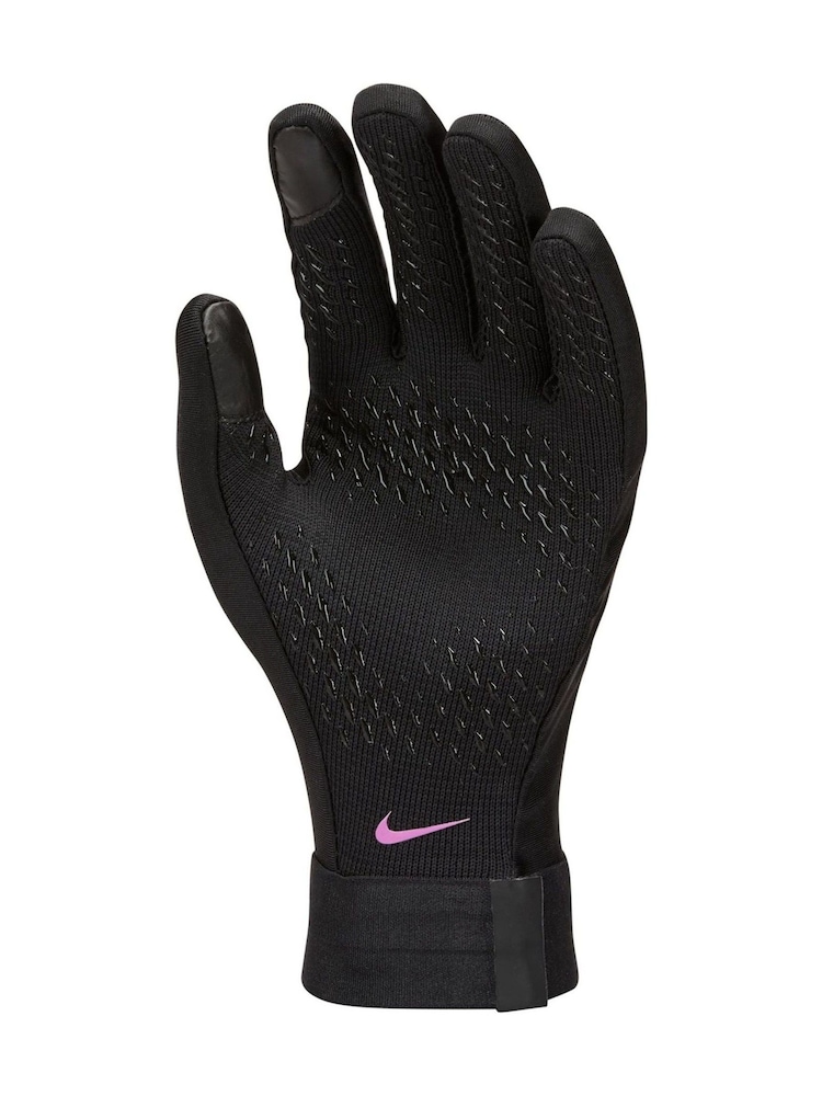 Nike Black/chrome Youth Academy ThermaFIT Football Gloves - Image 2 of 2