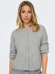 JDY Pearl Button Rib Knit pletena jopa - Slika 5 iz 8