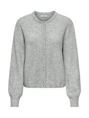 JDY Pearl Button Rib Knit pletena jopa - Slika 7 iz 8