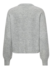 JDY Pearl Button Rib Knit pletena jopa - Slika 8 iz 8