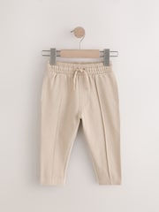 Stone Jersey Pintuck 100% Cotton Trousers (3mths-7yrs) - Image 1 of 5